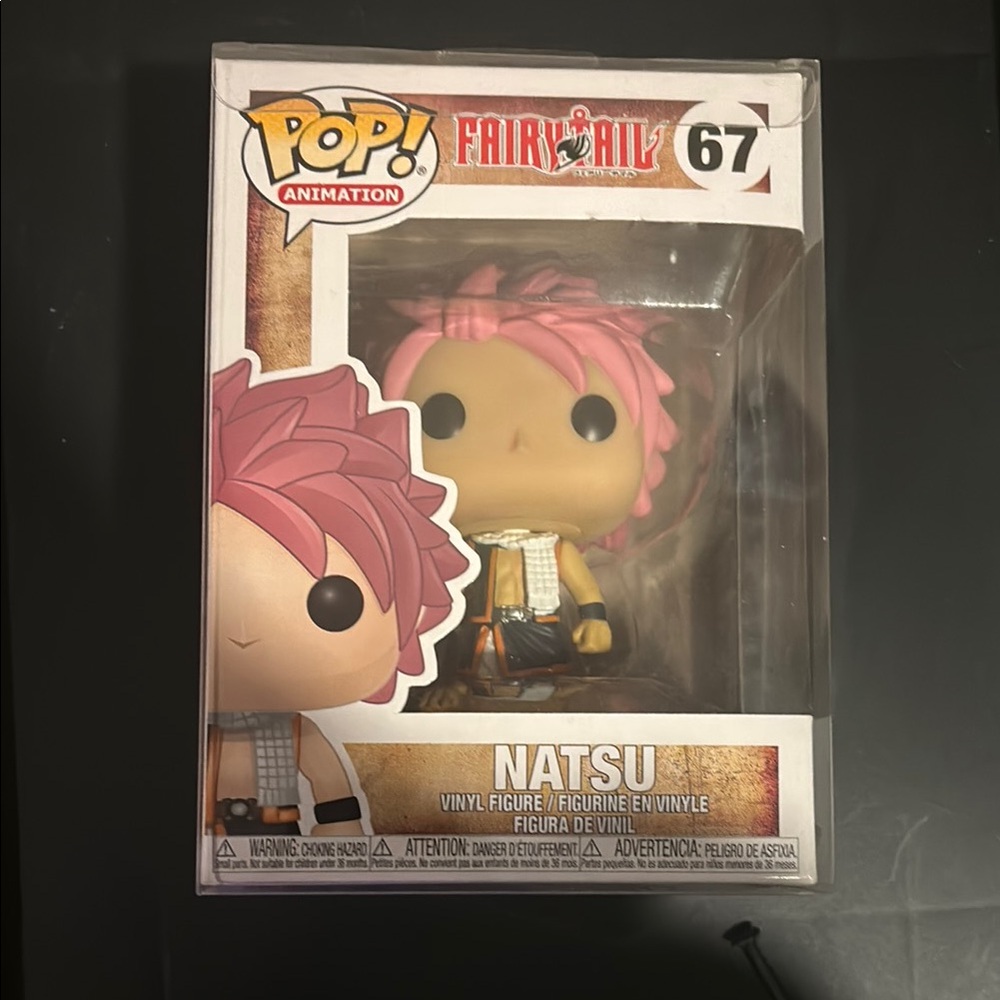 Funko Pop! Fairy Tail Natsu with Pink Hair